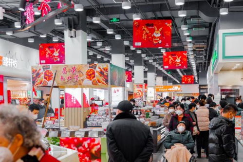 上海市民置办年货热情高涨,徐家汇6大主力商场3天销售额破1.27亿元